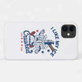Ik Hou Van Mijn Ijs Vergruisd Case-Mate iPhone Case (Achterkant (horizontaal))