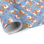 Ik hou van mijn IJslandse Sheepdog Cadeaupapier (Rol Hoek)