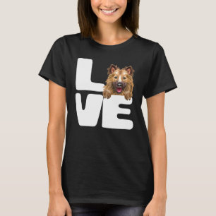 Ik hou van mijn IJslandse Sheepdog Dog T-shirt