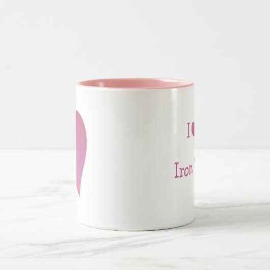 Ik hou van mijn ijzerbewerker Mok (Center)