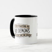 Ik hou van mijn innerlijke monsters! mok (Voorkant links)