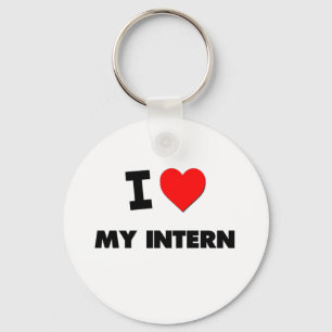 Ik hou van mijn intern sleutelhanger