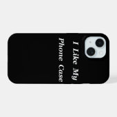 Ik hou van mijn iPhone 15 case (Achterkant horizontaal)
