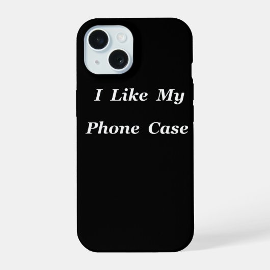 Ik hou van mijn iPhone 15 case (Achterkant)