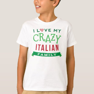 Ik hou van mijn Italiaanse familie Reunion T-Shirt