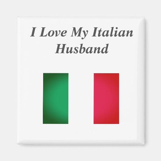 Ik hou van mijn Italiaanse man Magneet (Voorkant)