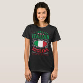 Ik hou van mijn Italiaanse man T-shirt (Voorkant volledig)