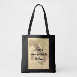 Ik hou van mijn Italiaanse voorouders | Aangepaste Tote Bag