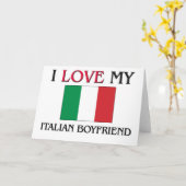 Ik hou van mijn Italiaanse vriend Kaart (Gele Bloem)