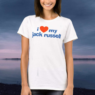 Ik hou van mijn Jack Russell T-shirt