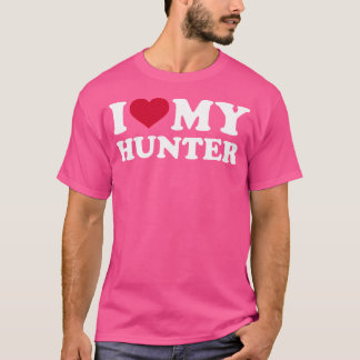 Ik hou van mijn jager t-shirt