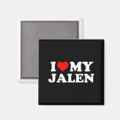 Ik hou van mijn Jalen Magneet (Voorkant / Achterkant)