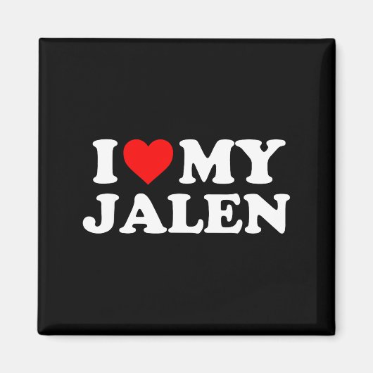 Ik hou van mijn Jalen Magneet (Voorkant)
