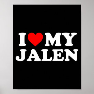 Ik hou van mijn Jalen Poster