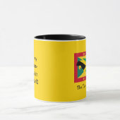 Ik hou van mijn...| Jamaica | Grenada DUBBELE VLAG Mok (Midden)