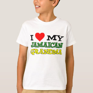 Ik hou van mijn Jamaicaanse oma T-shirt