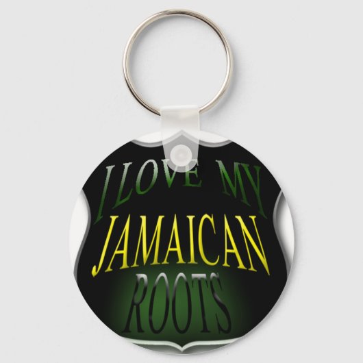 Ik hou van mijn Jamaicaanse Sleutelhanger (Voorkant)
