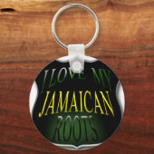 Ik hou van mijn Jamaicaanse Sleutelhanger (Voorkant)