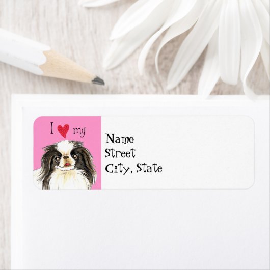 Ik hou van mijn Japanse kin Etiket (Insitu)