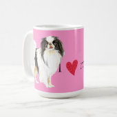 Ik hou van mijn Japanse kin Koffiemok (Voorkant links)