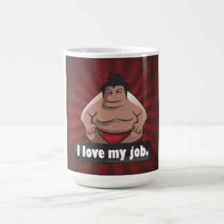Ik hou van mijn job sumo koffiemok