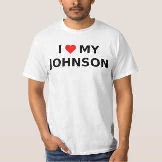 Ik hou van mijn Johnson T-shirt
