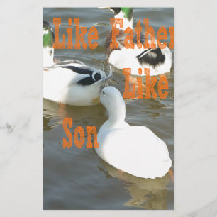 Ik hou van mijn jongen als vader als zoon