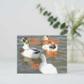 Ik hou van mijn jongen als vader als zoon briefkaart (Staand voorkant)