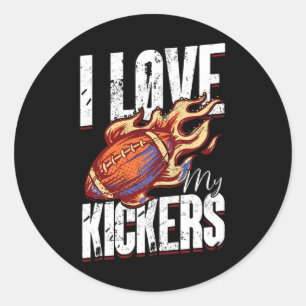 Ik hou van mijn kaartjes - Fantasy Football Ronde Sticker