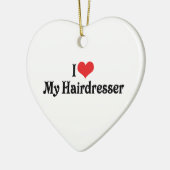 Ik hou van mijn kapper Ornament (Links)