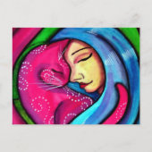 Ik hou van mijn kat briefkaart (Voorkant)