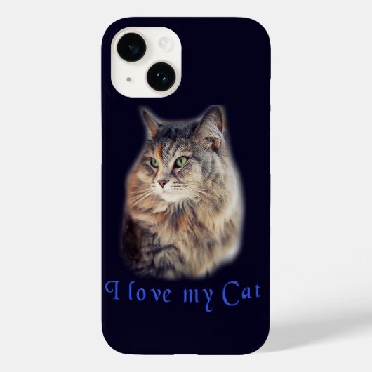 Ik hou van mijn kat Case-Mate iPhone case (Achterkant)