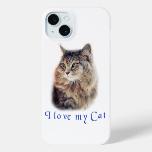 Ik hou van mijn kat Case-Mate iPhone case (Achterkant)