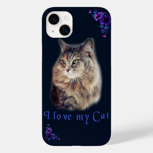 Ik hou van mijn kat Case-Mate iPhone case (Achterkant)