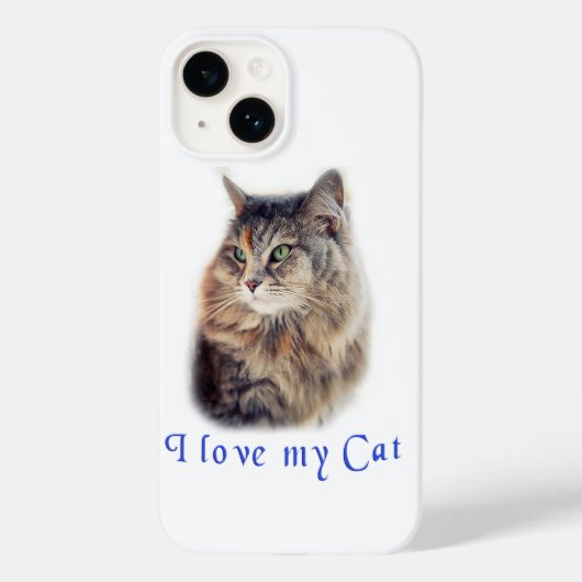Ik hou van mijn kat Case-Mate iPhone case (Achterkant)