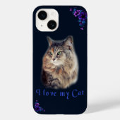 Ik hou van mijn kat Case-Mate iPhone case (Achterkant)