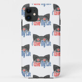 Ik hou van mijn kat Case-Mate iPhone case (Achterkant)