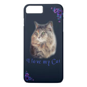 Ik hou van mijn kat Case-Mate iPhone case (Achterkant)