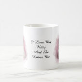 Ik hou van mijn Kat en ze houdt van mij Koffiemok (Center)