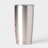 Ik hou van mijn kat geïsoleerde drinkbeker (Links)