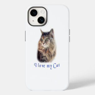Ik hou van mijn kat iPhone 14 hoesje
