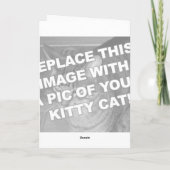 Ik hou van mijn kat kaart (Achterkant)