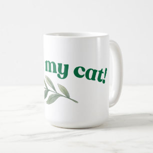 Ik hou van mijn kat koffiemok