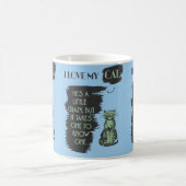 Ik hou van mijn kat koffiemok (Center)