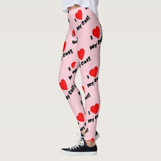 Ik hou van mijn kat leggings (Links)