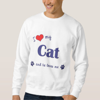 Ik hou van mijn kat (mannenkat) trui