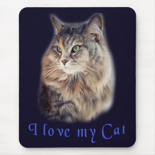 Ik hou van mijn kat muismat (Voorkant)