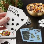 Ik hou van mijn kat pokerkaarten (Insitu)