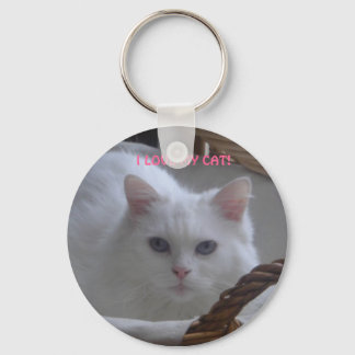 IK HOU VAN MIJN KAT! SLEUTELHANGER