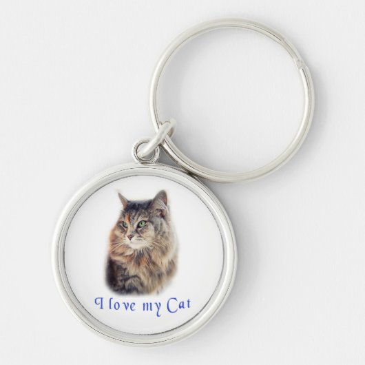 Ik hou van mijn kat sleutelhanger (Voorkant)